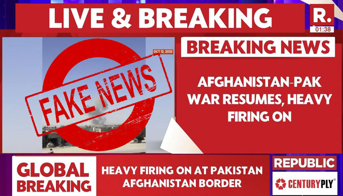 Indian media reports of Pak-Afghan border clashes proven false