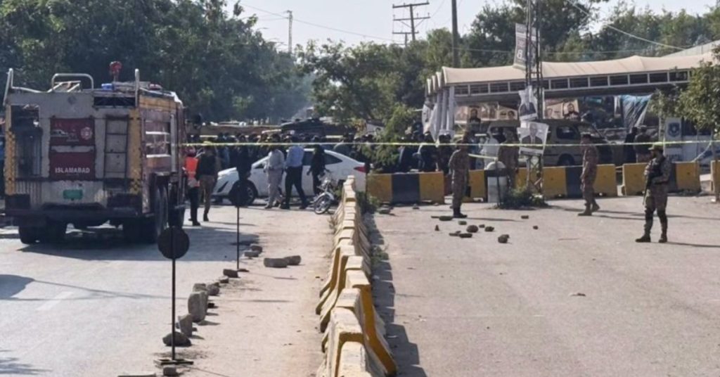 Islamabad Suicide blast