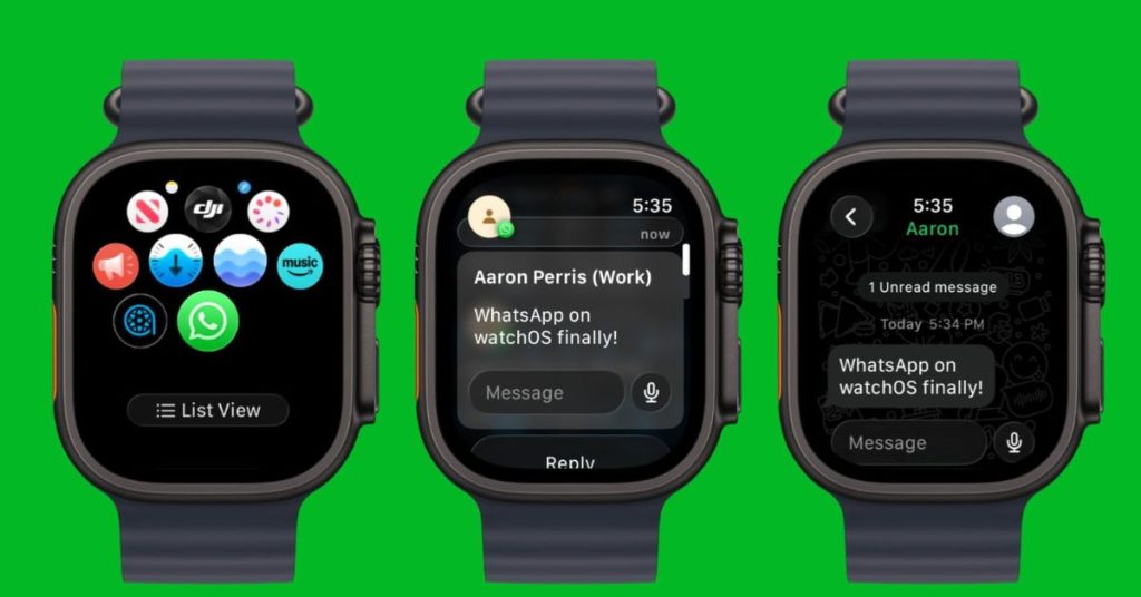 WhatsApp to begin testing version for Apple Watch