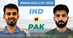Pakistan vs India showdown today in Rising Stars T20