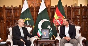 Iran’s SNSC Secretary Ali Larijani holds meeting with Field Marshal Asim Munir: ISPR