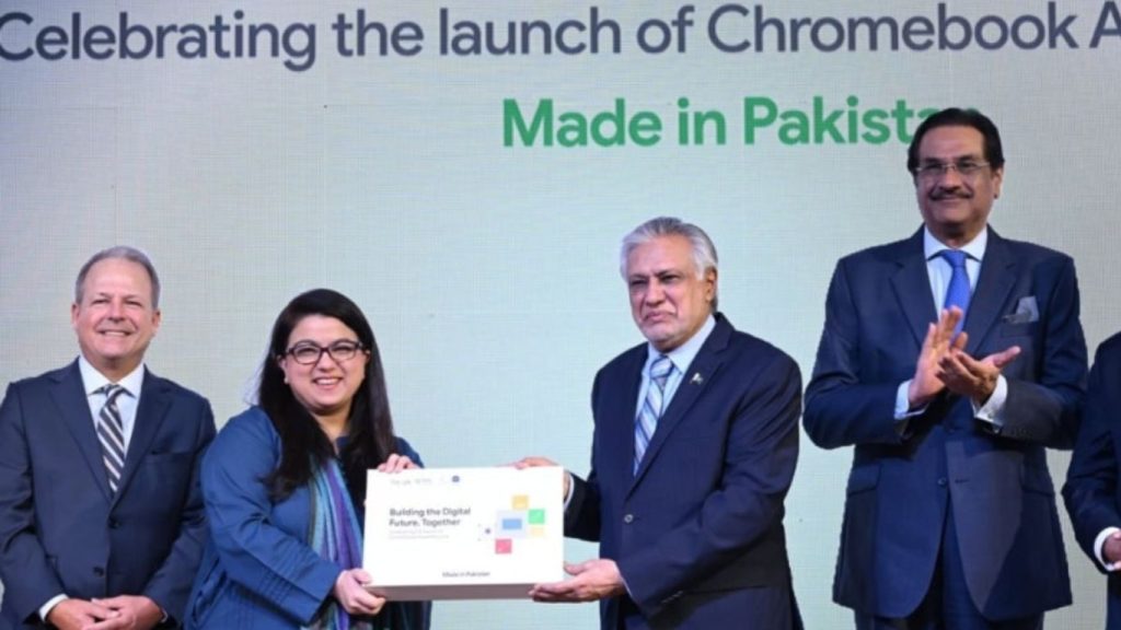 Pakistan launches first Google Chromebook assembly line