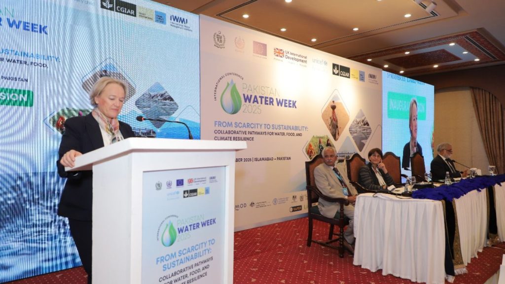 Pakistan water week 2025: Experts warn water & climate must be tackled together