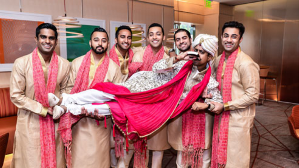 Groom and friends booked for making too much noise