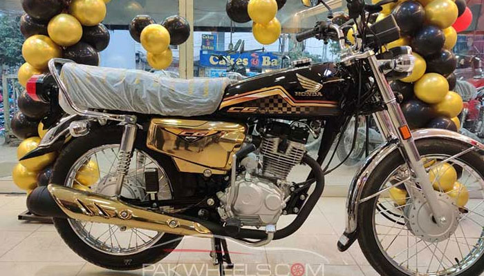 Get brand new CG 125 Gold on easy installment plan