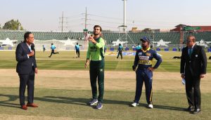 Sri Lanka opts to field first in ODI against Pakistan