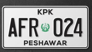 KP Excise department announces auction of 40 special number plates