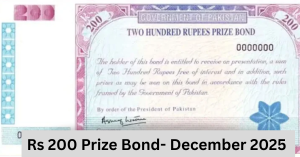 Lucky winners of Rs 200 prize bond result announced