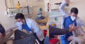 [Watch]: Viral video shows doctor torturing patient in Shimla hospital