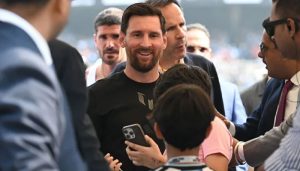 How much was Messi paid to visit India?