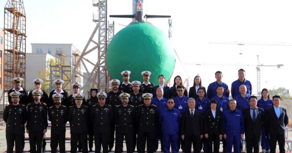 Modern submarine Ghazi launched by Pakistan Navy in China