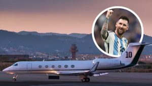 Messi's iconic private jet grabs spotlight during India tour