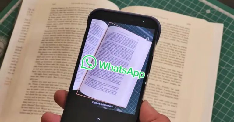 No scanner needed: Send scanned documents via WhatsApp on Android