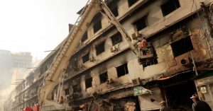 Sindh govt announces free plots for Gul Plaza fire victims