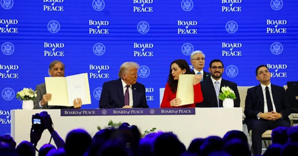 PM Shehbaz Signs Board of Peace Charter alongside world leaders