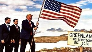 Trump shares AI image showing Greenland as US territory