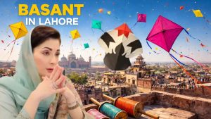 Lahore Basant kite flying