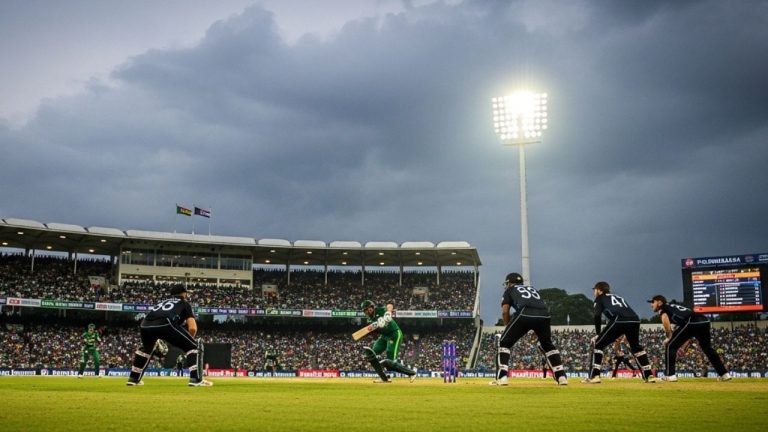 Pakistan opt to bat against New Zealand