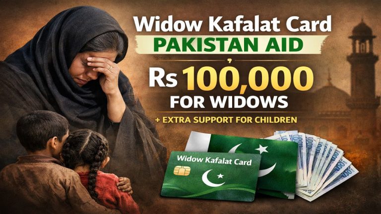 Widow Sahulat Card Scheme 2026: How to apply step-by-step guide