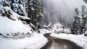 light snowfall northern areas