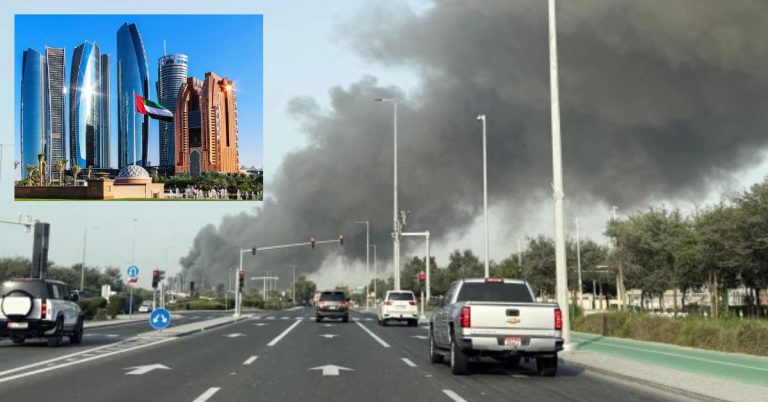 Abu Dhabi missile interception