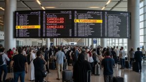 Airspace Closures Disrupt Flights