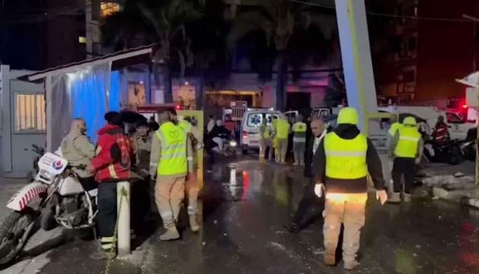 Israeli airstrike hits Beirut suburbs, dozens dead
