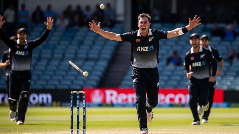 Brett Randell five wickets in five balls