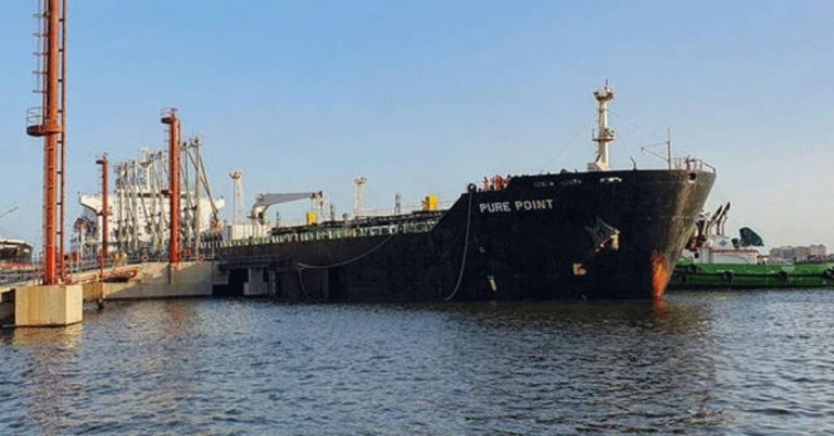 Saudi Arabia oil tanker arrives at Port Qasim