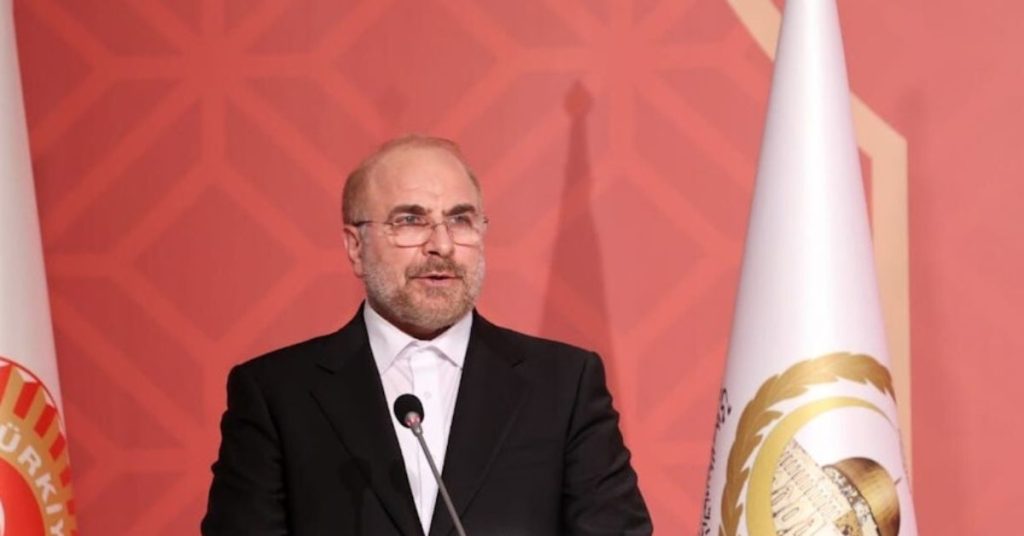 Iranian Speaker Qalibaf accuses US of fake diplomacy, vows Iran will not surrender