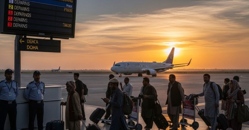 Doha flights resume