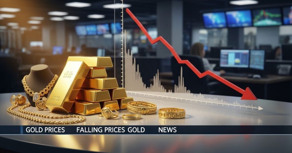 Gold price drops by Rs2,400 in Pakistan