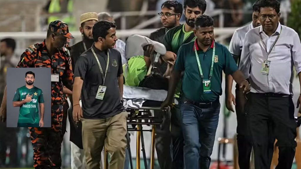Hussain Talat injury
