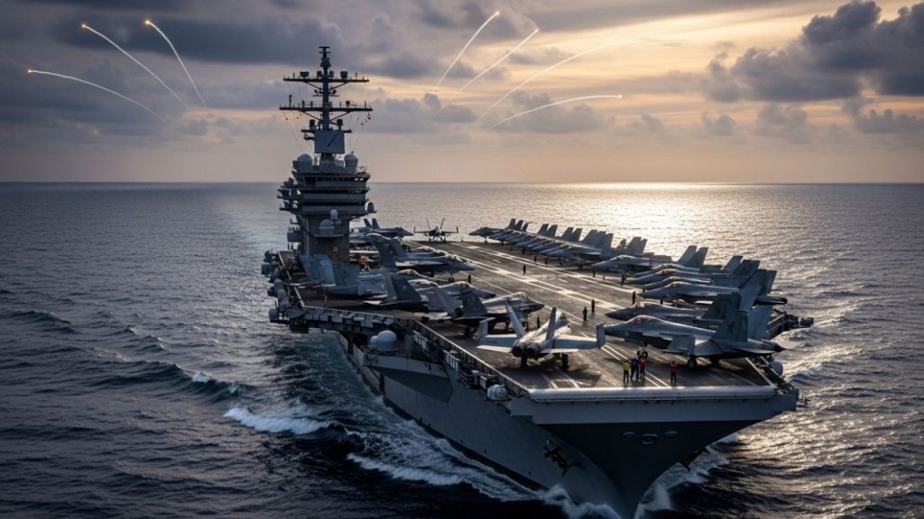 Iran Abraham Lincoln carrier missile attack