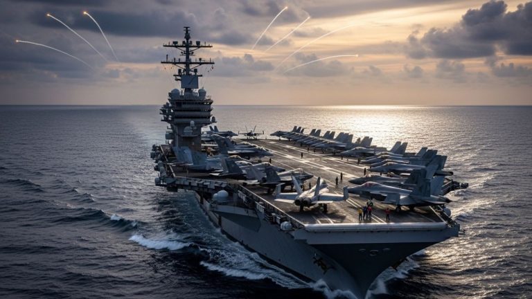 Iran Abraham Lincoln carrier missile attack