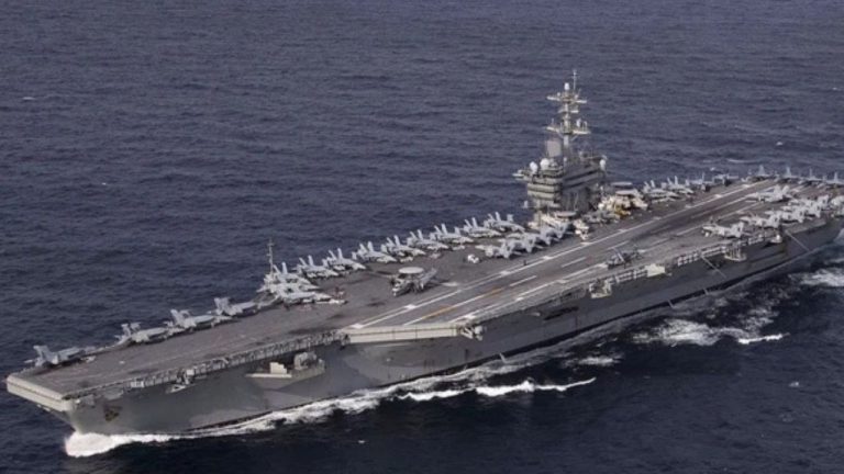 Iran Ballistic Missile Attack on USS Abraham Lincoln
