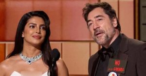 Javier Bardem Free Palestine chant