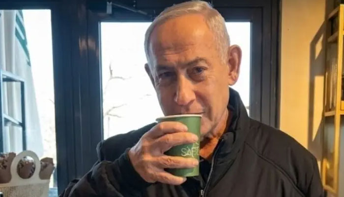 Netanyahu’s coffee video sparks viral rumors