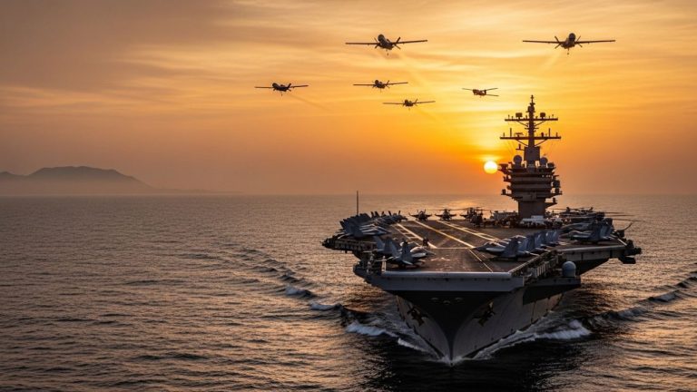 USS Abraham Lincoln moves farther from Iran