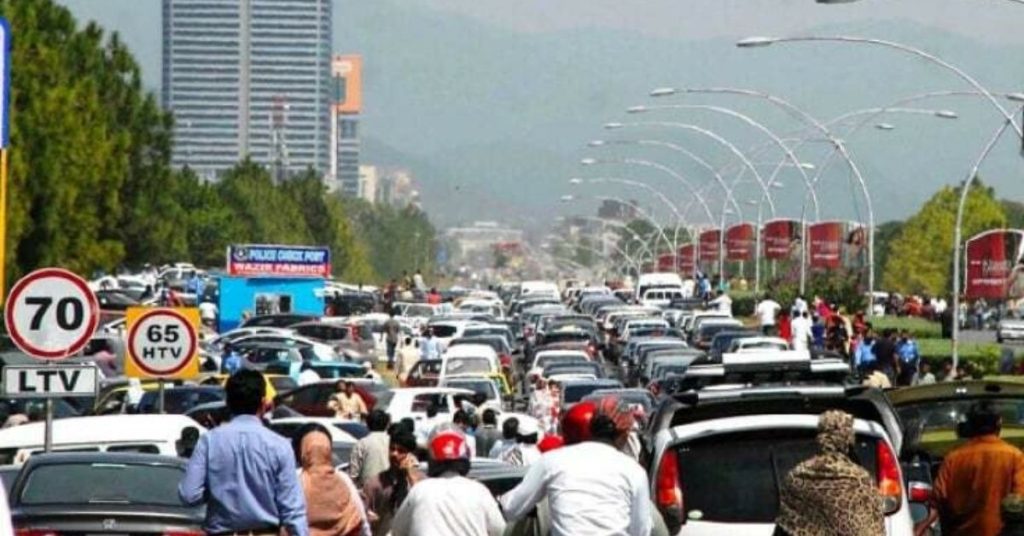 Islamabad, Rawalpindi traffic plan announced for today