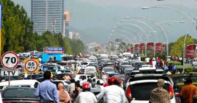Traffic diversions announced on key Islamabad highways