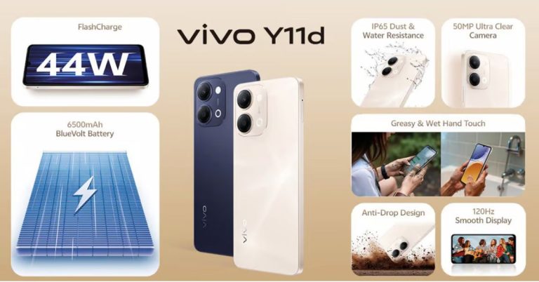 Vivo launches Y11d with massive 6500mAh battery