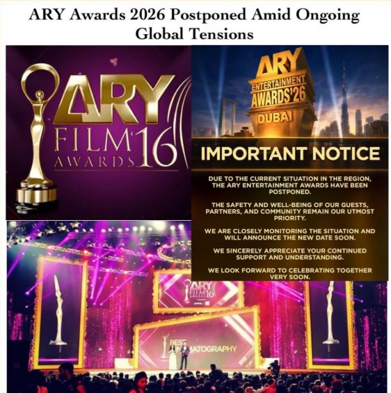 Film Awards 16 postponed in Dubai