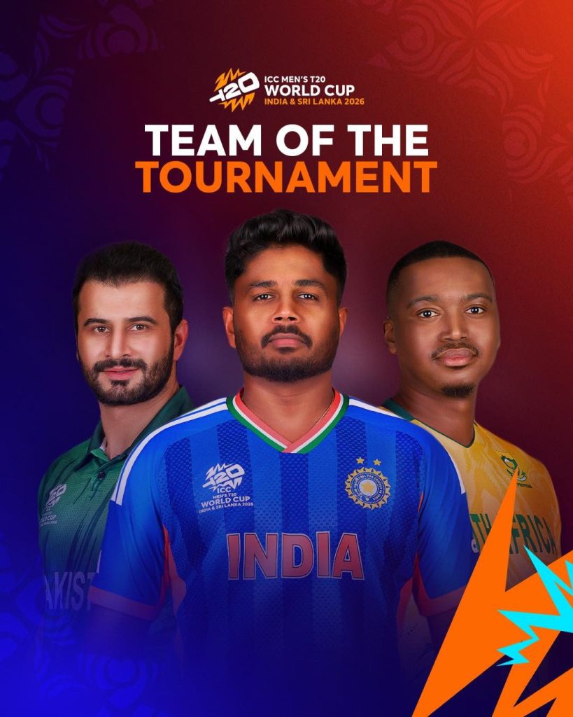 ICC announces T20 World Cup 2026 Team of the Tournament