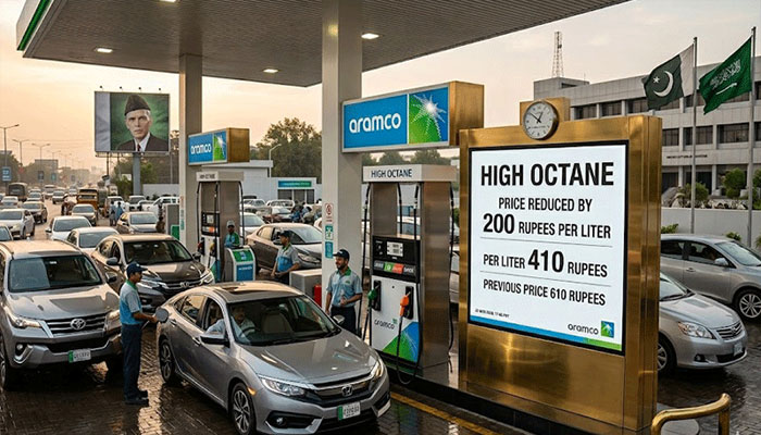 Aramco slashes high-octane petrol price in Pakistan