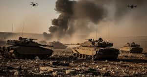 Hezbollah Merkava tanks attack