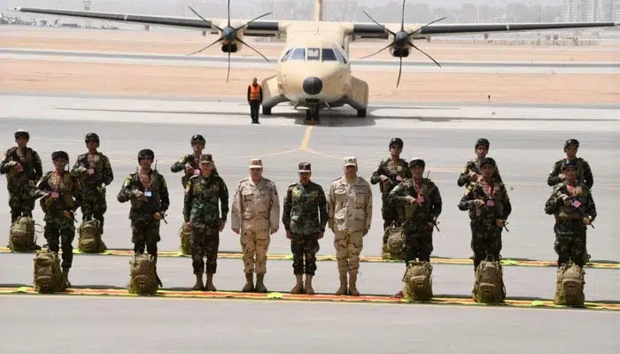 Pakistan Egypt Joint Military Exercise Thunder-II