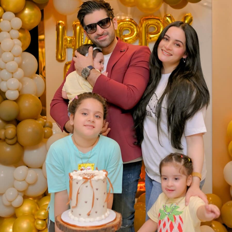 Aiman Khan Birthday Surprise