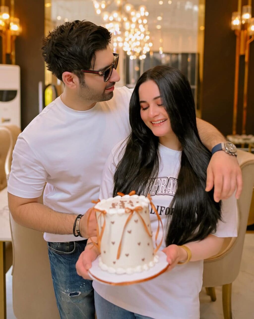 Aiman Khan Birthday Surprise