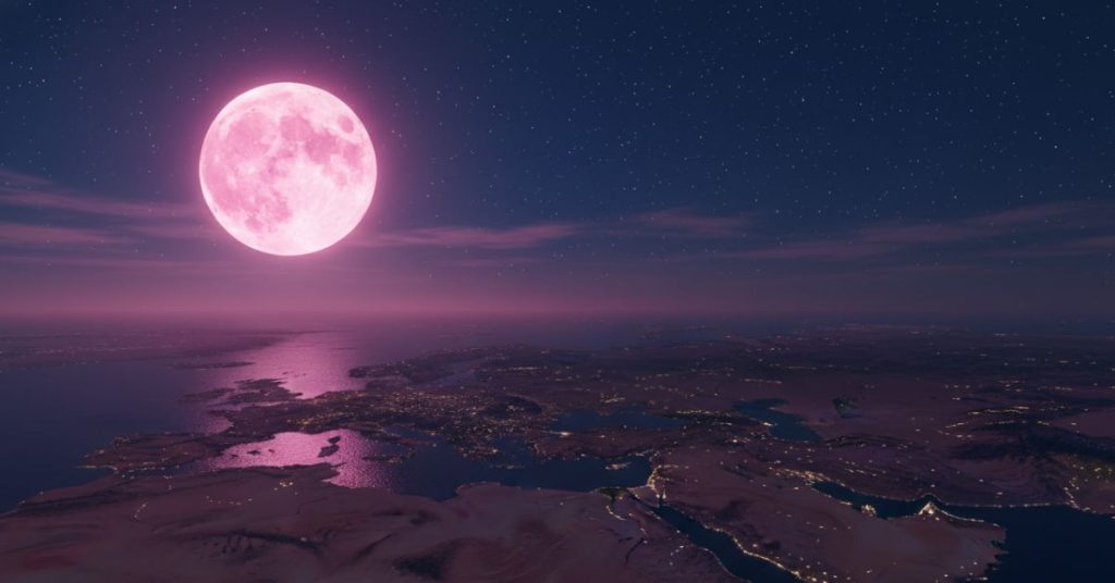 April Pink Moon